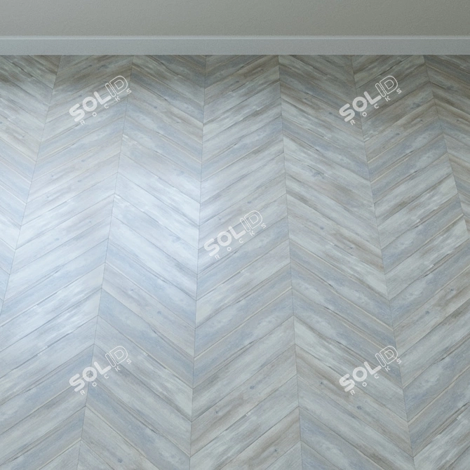 Natural Abergele Oak Laminate 3D model image 3