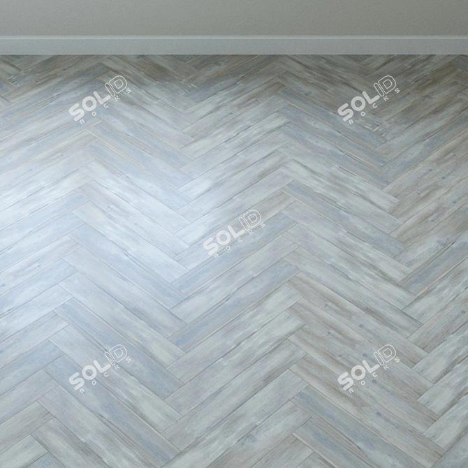 Natural Abergele Oak Laminate 3D model image 4