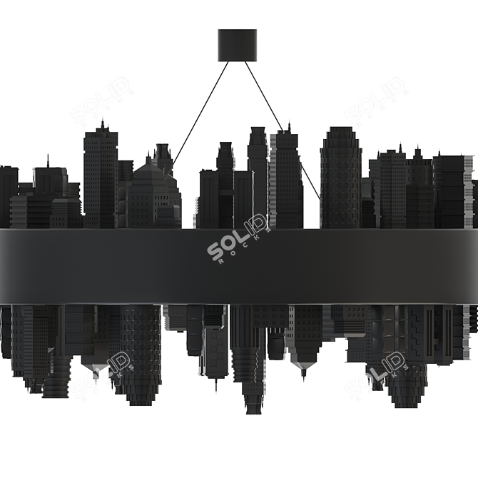 Dreamscape Pendant Lamp 3D model image 2