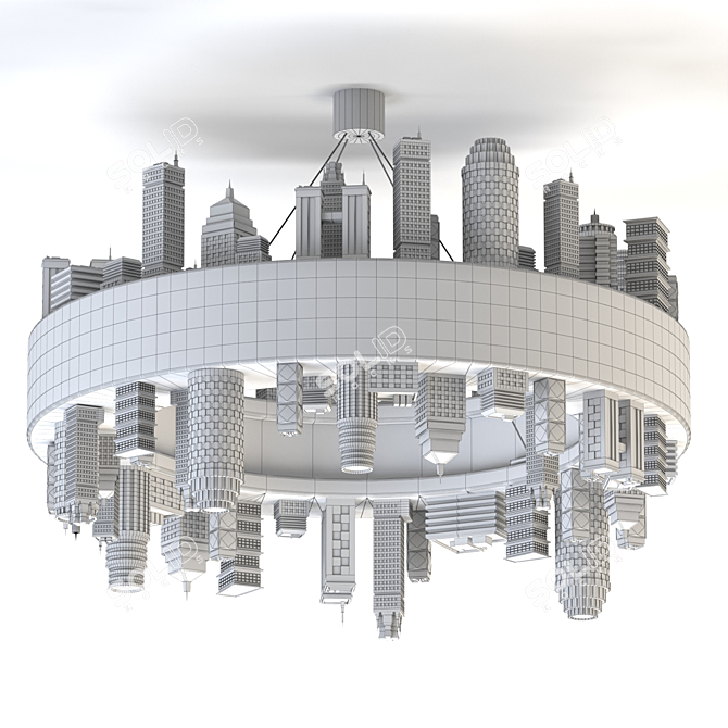Dreamscape Pendant Lamp 3D model image 3