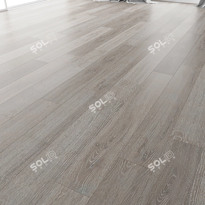 Premium Wood Floor Collection 3D model image 2