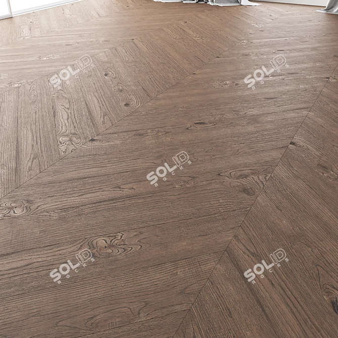 Premium Wood Floor Collection 3D model image 5