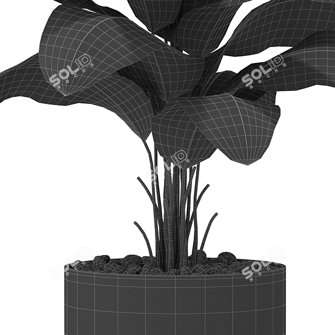  Botanical Bliss: Nature's Green Haven 3D model image 4