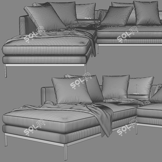 Ultimate Comfort Linteloo Relax Sofa 3D model image 4