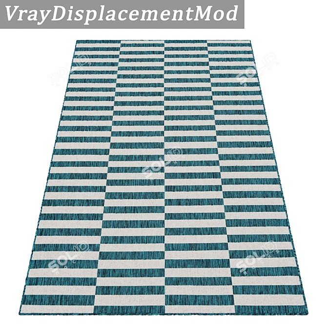 Title: Luxury Weave Carpet Set 3D model image 3