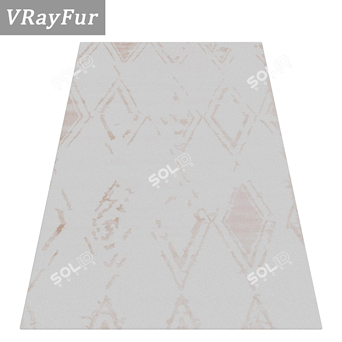 Luxury Carpet Set 1783 3D model image 2