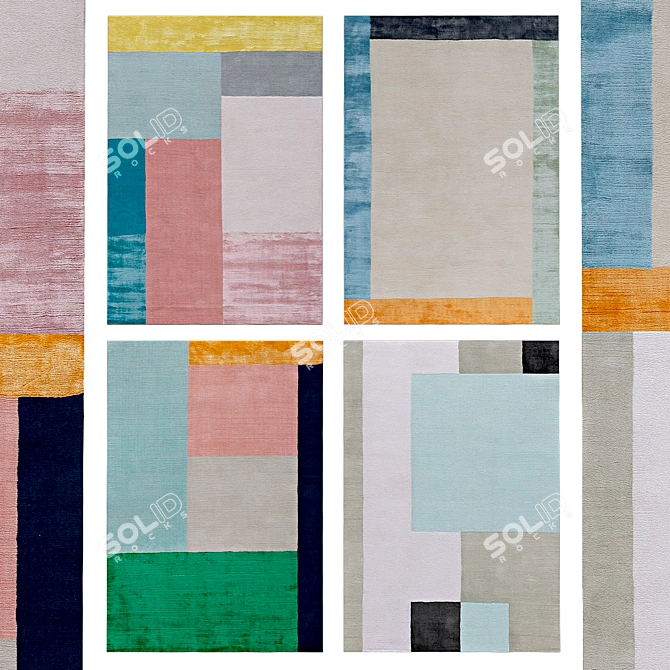 Timeless Rugs: Exclusive Collection 3D model image 1