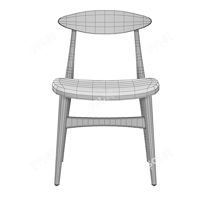 Surf Chair: Stylish and Functional Bar Furniture 3D model image 5