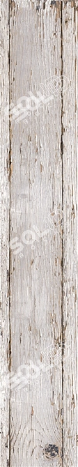 Rustic Wood Grey Flooring 3D model image 3