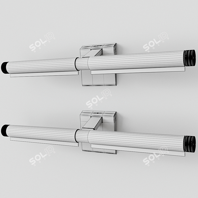  Spanish Metalarte Walace Wall Lamp 3D model image 2