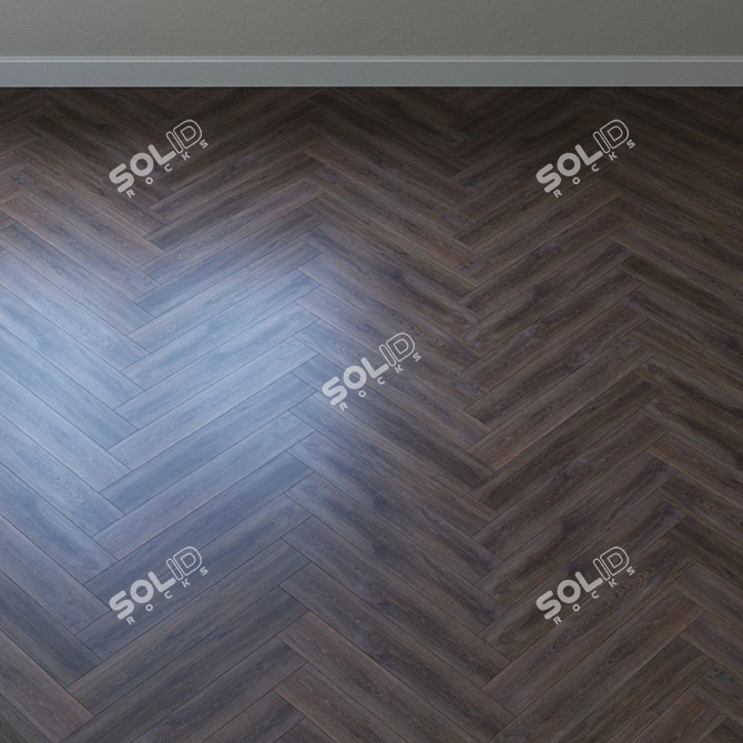 Alan Oak Laminate Flooring 3D model image 3