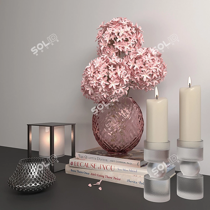 Modern Decor Set: 3dsMax2015, Vray & Corona 3D model image 2