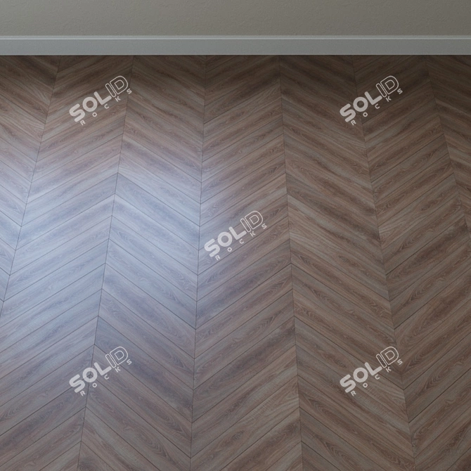 Scythian Oak Laminate Flooring 3D model image 3