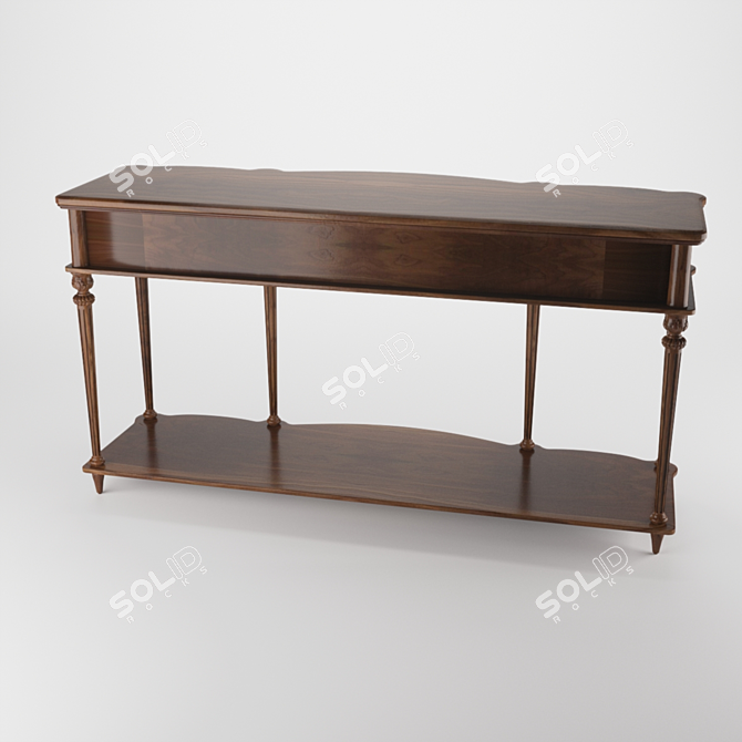 Elegant Console Table with 2015 Design 3D model image 4