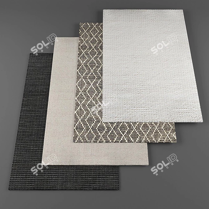 Esprit Decor Rug Collection 3D model image 1