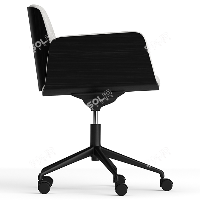 ErgoGlide Office Chair 3D model image 3