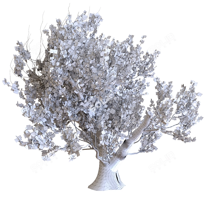 23-Piece Tree Set 3D model image 5