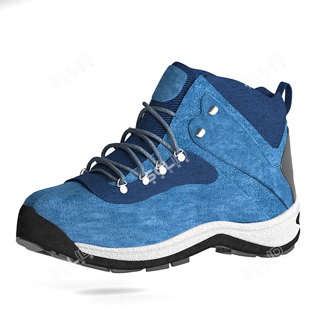 Corona Resistant Shoe: Ultimate Protection 3D model image 2