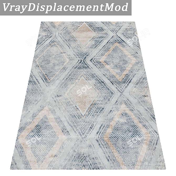 High-Quality Carpets Set 3D model image 3