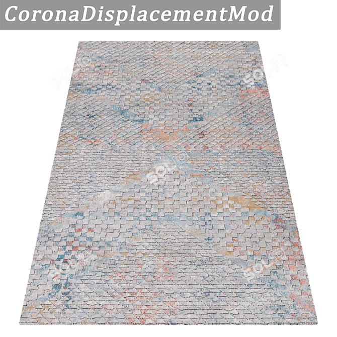 High-Quality Carpets Set 3D model image 4