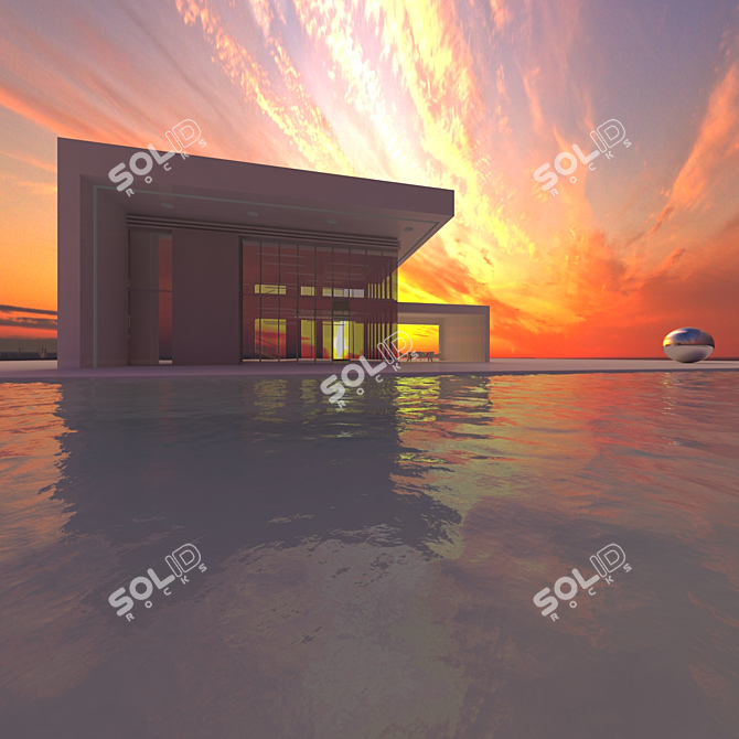 Aerial HDRI for Stunning Lighting 3D model image 3