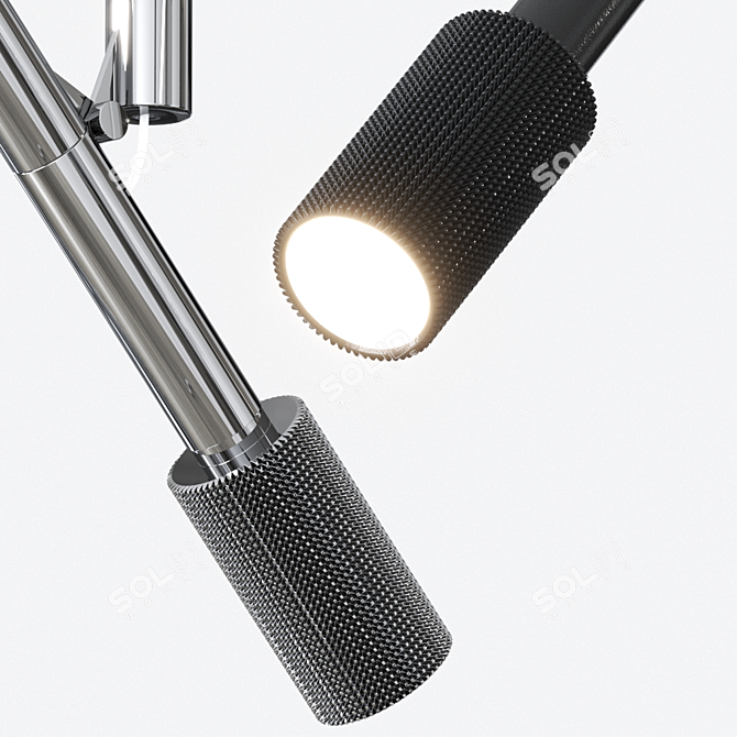 Delta XY180 LED Adjustable Ceiling Lamp 3D model image 2