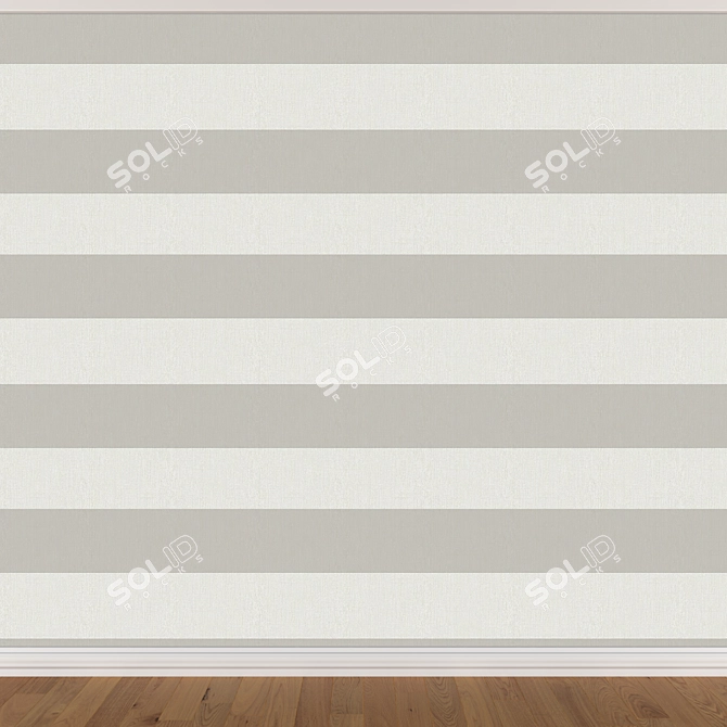 Seamless Wallpaper Set - 3 Colors 3D model image 3