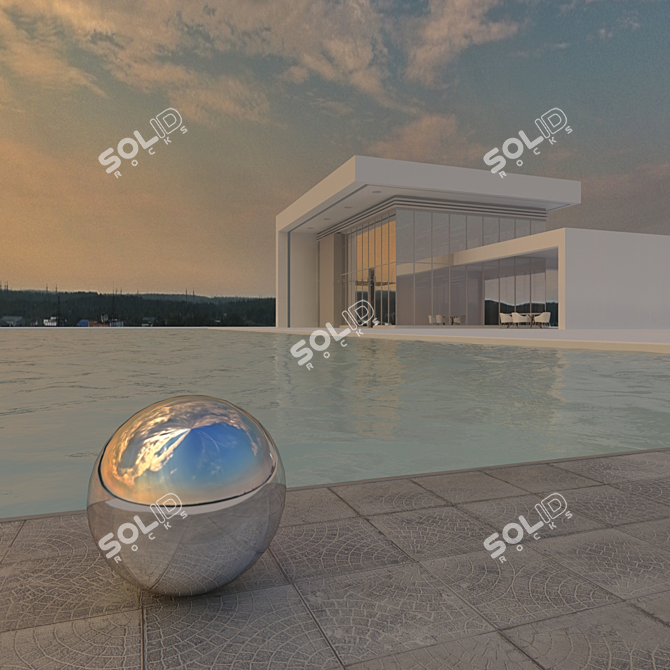 Title: Aerial HDRI Panorama 3D model image 4