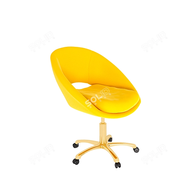 Modern Office and Home Chair 3D model image 2