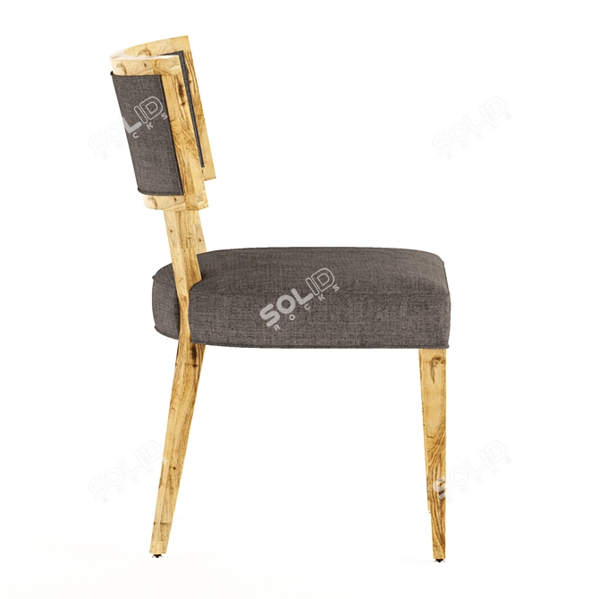 Authentic Michigan Dining Chair 3D model image 2