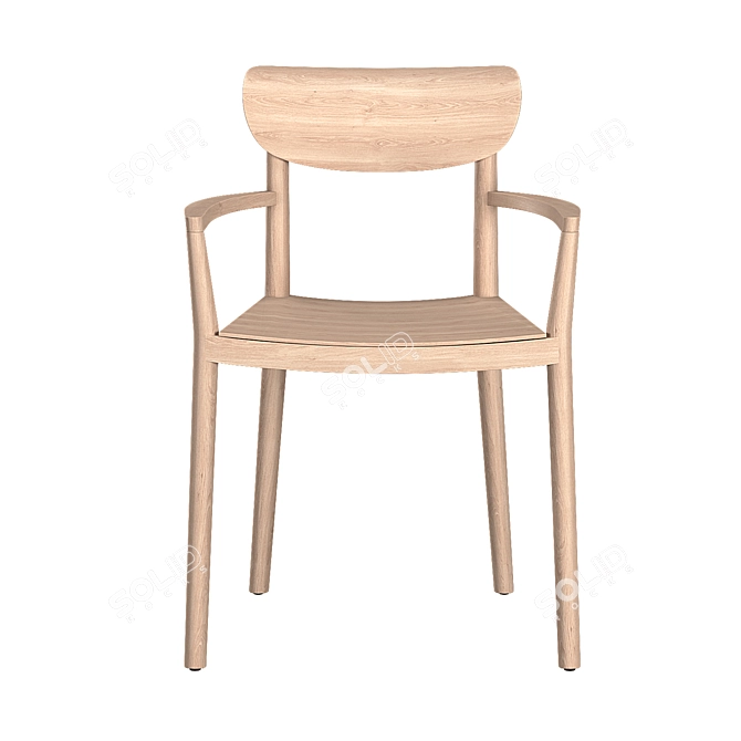 TIVOLI 2805 Industrial Armchair 3D model image 2