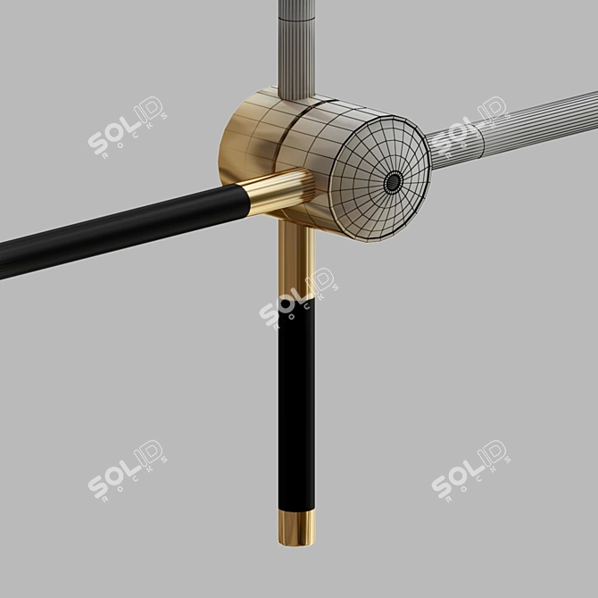 Versatile Bullarum ST-9 Pendant Light 3D model image 4