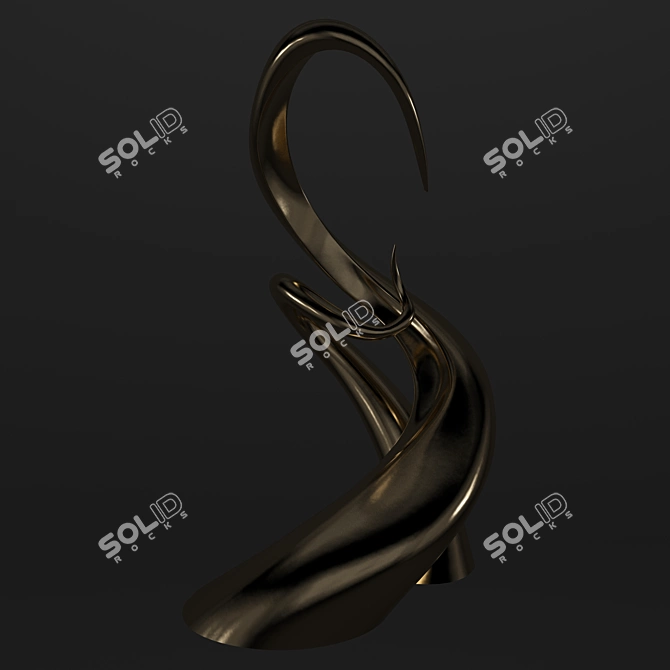 Title: Modern Decor Set 3D model image 4