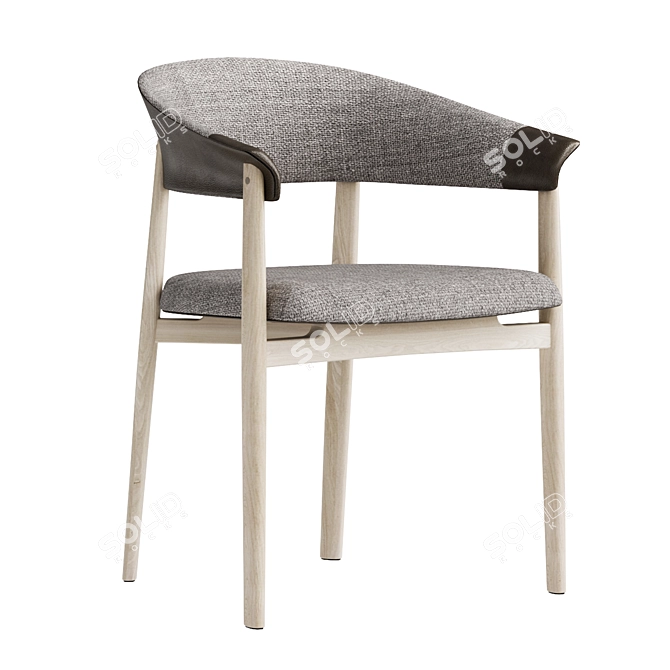 C. Flindt Chair: Stylish & Versatile 3D model image 2