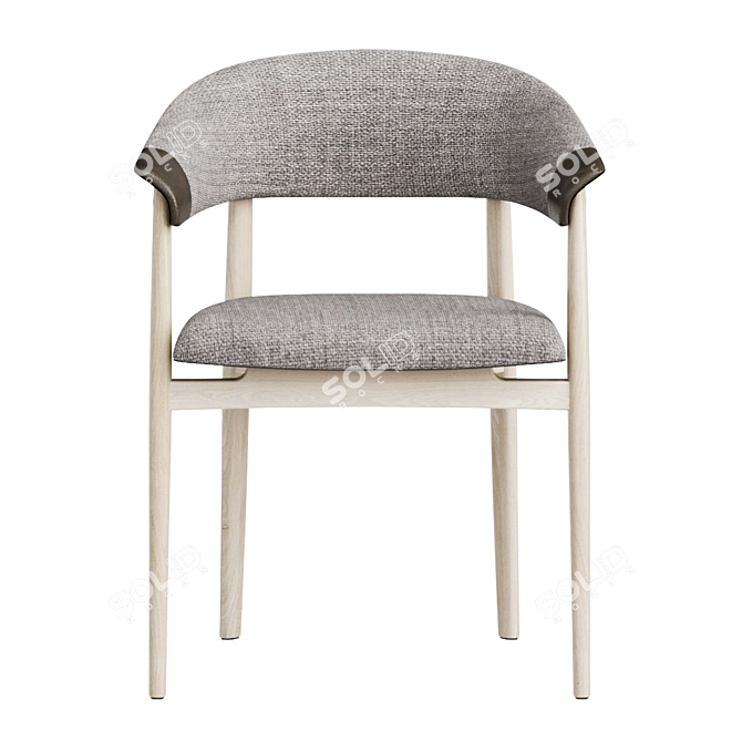 C. Flindt Chair: Stylish & Versatile 3D model image 3