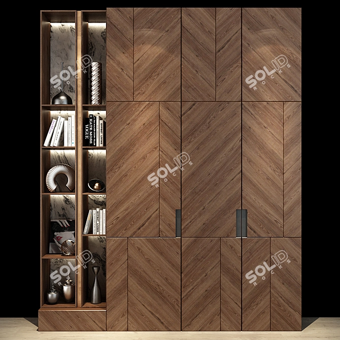 Modern Cabinet Furniture_0260 3D model image 1