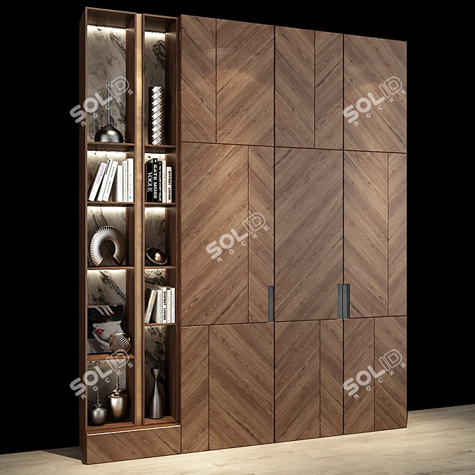 Modern Cabinet Furniture_0260 3D model image 2
