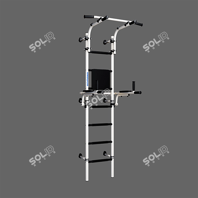 ActiveWall ROMANA S10: Space-Saving Swedish Wall 3D model image 1