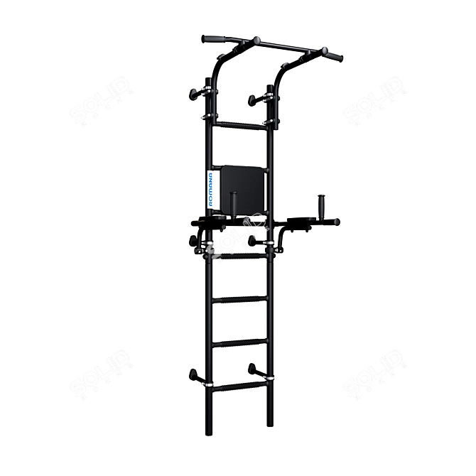 ActiveWall ROMANA S10: Space-Saving Swedish Wall 3D model image 2