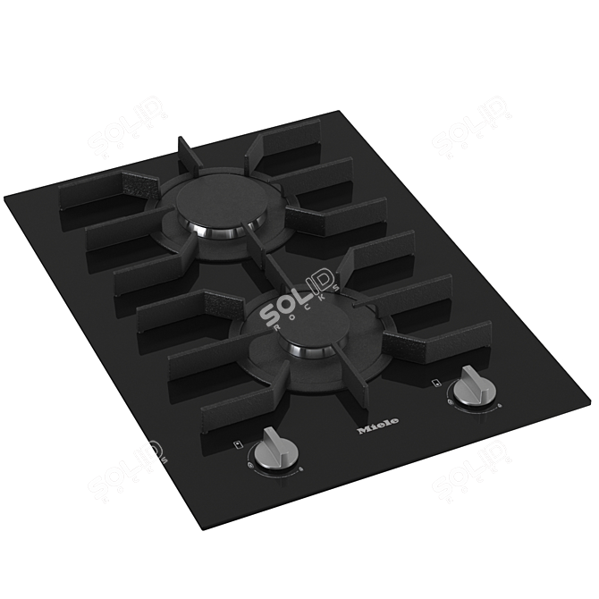 Miele SmartLine: Customizable Induction Hob 3D model image 4