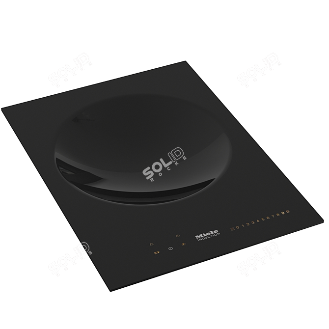 Miele SmartLine: Customizable Induction Hob 3D model image 5