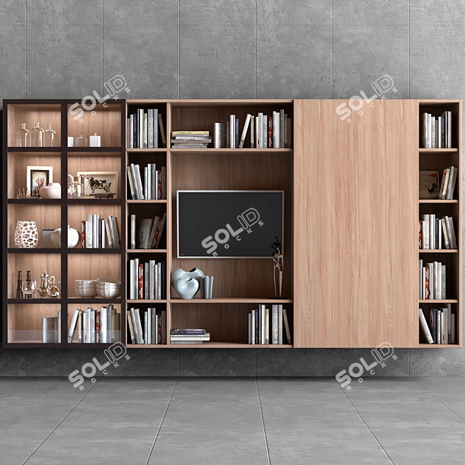 Title: Versatile Home Storage Solution 3D model image 1