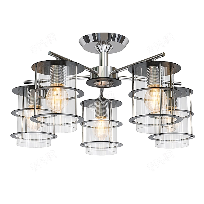 Rotondum Ceiling Chandelier 3D model image 1