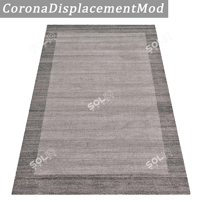 Luxury Carpet Set: High-Quality Textures. 3D model image 4