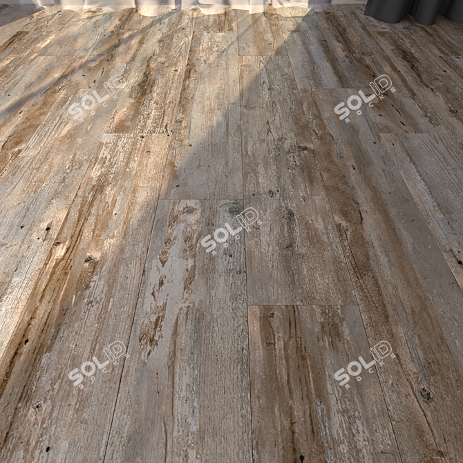 Yurtbay Western Wood Natura: Versatile Parquet Solution 3D model image 1