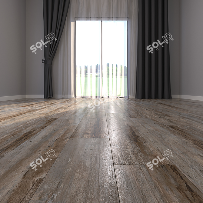 Yurtbay Western Wood Natura: Versatile Parquet Solution 3D model image 2