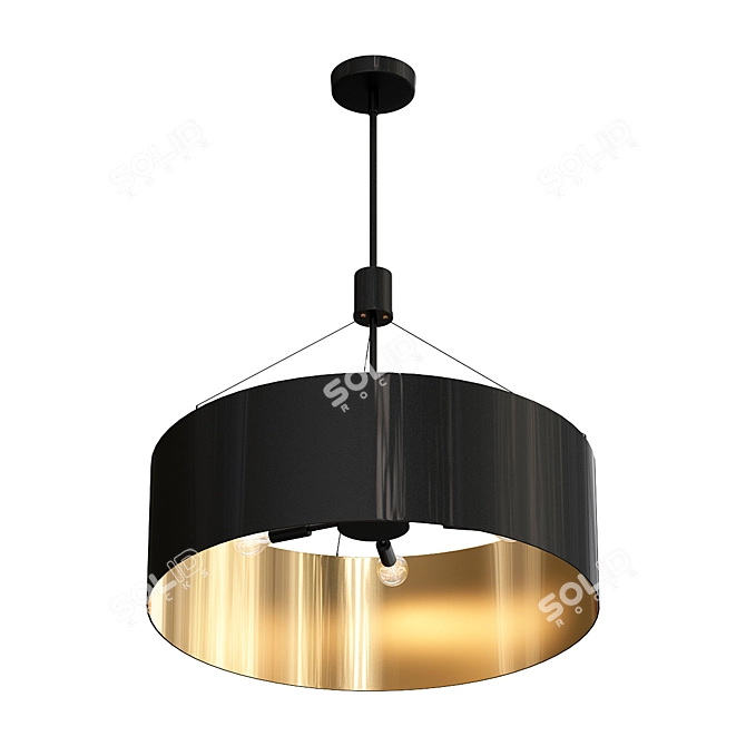 Elevate Your Space with the Float Chandelier 3D model image 1