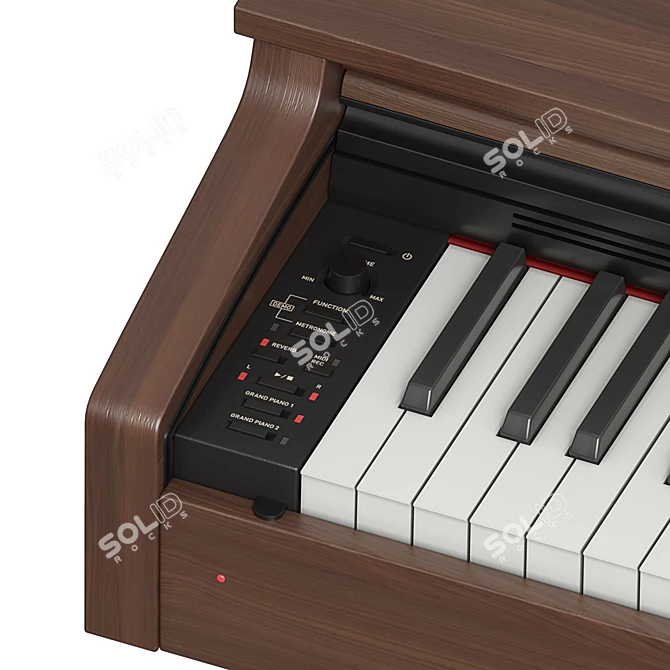 Casio AP-270 Celviano: Premium Digital Piano 3D model image 3