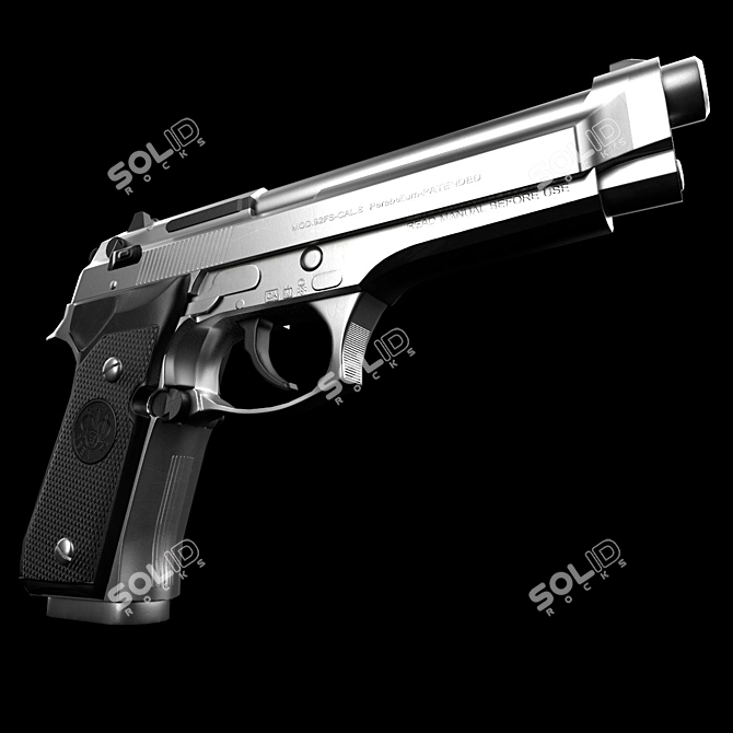 Full Unwrap Colt Beretta Kit 3D model image 3