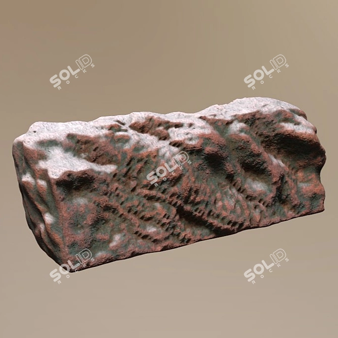 EnviroStone: The Perfect Outdoor Complement 3D model image 1